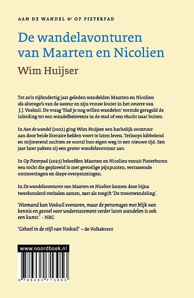 De wandelavonturen van Maarten en Nicolien