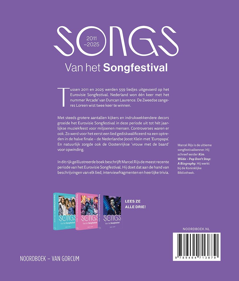 Songs van het Songfestival (2011-2025)