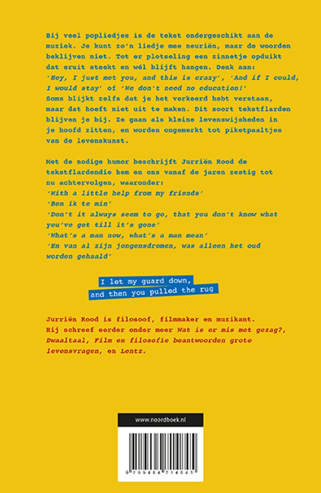Wat zingen ze nou?
