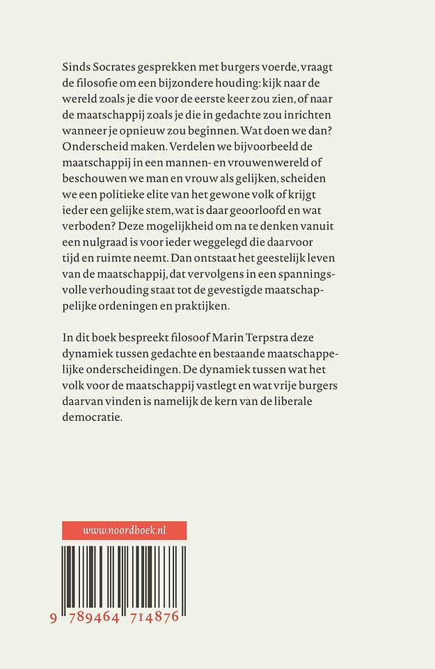 Onderscheid maken