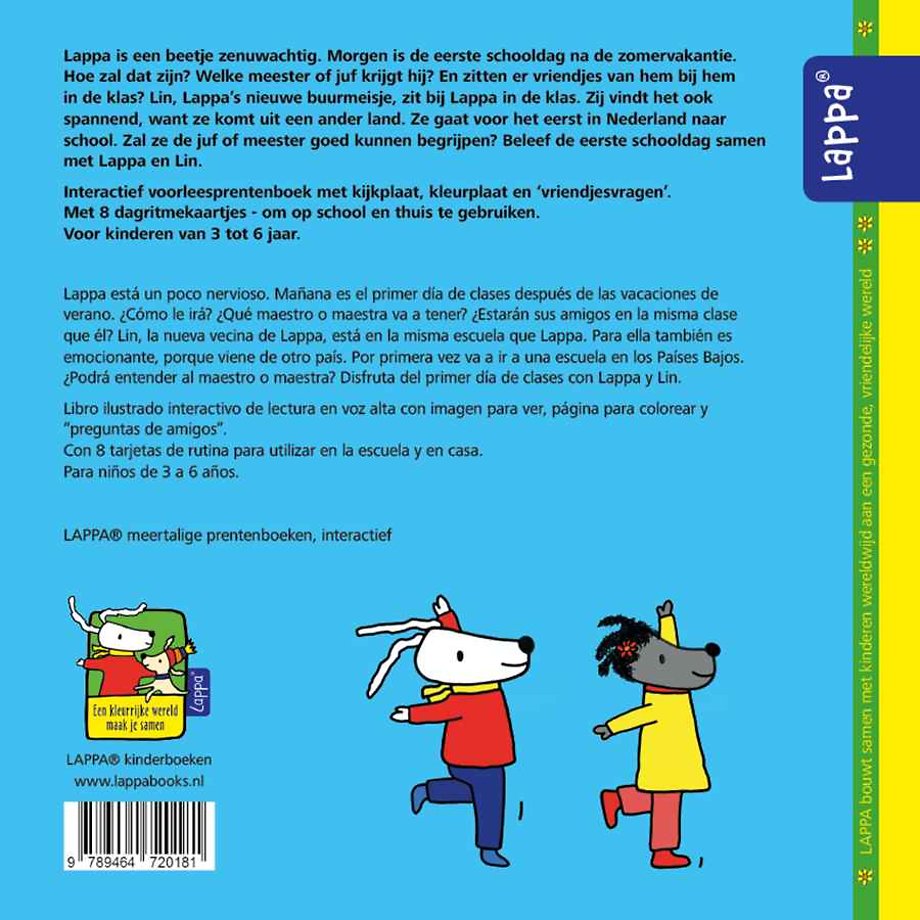 Lappa gaat naar school/Lappa va a la escula (NL-SP)