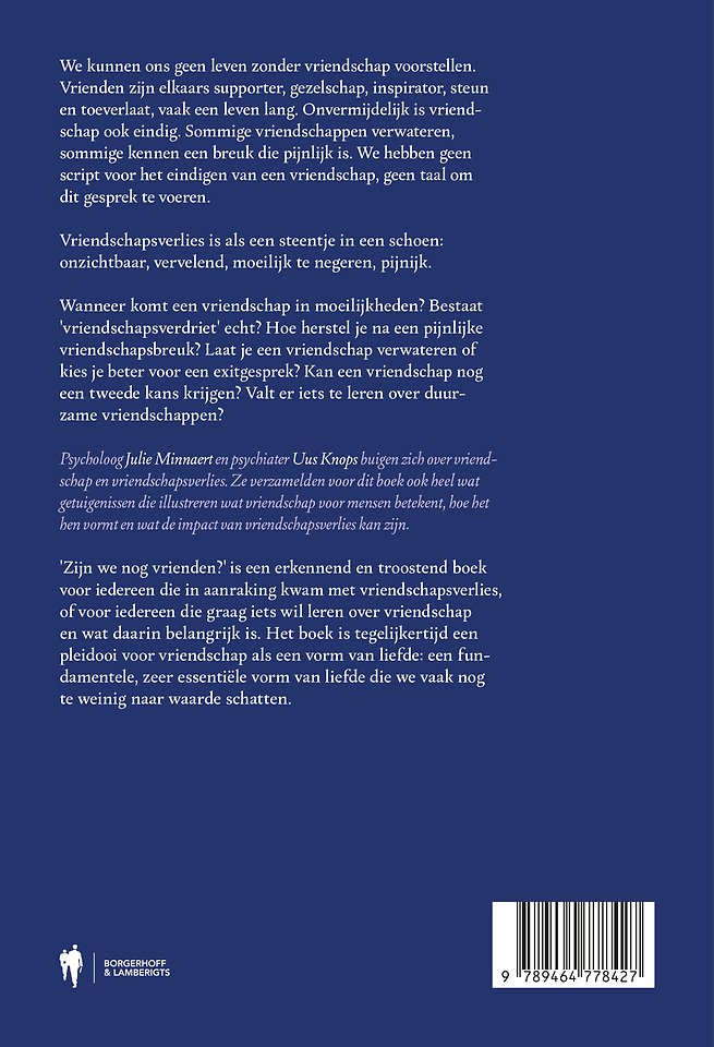 Zijn we nog vrienden?