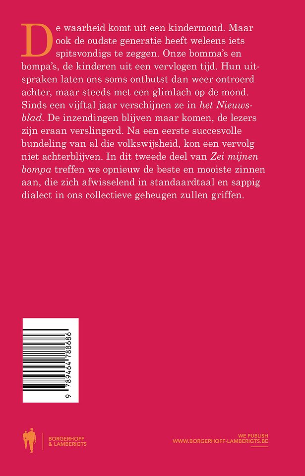 Zei mijnen bompa 2