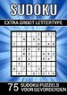 Sudoku Extra Groot Lettertype - 75 Sudoku Puzzels voor Gevorderden