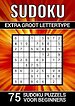 Sudoku Extra Groot Lettertype - 75 Sudoku Puzzels voor Beginners