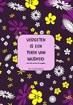 Vergeten Is een Teken van Wijsheid - Wachtwoordenboekje