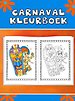 Leuk carnaval kleurboek voor kinderen