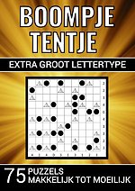 Boompje Tentje - Extra Groot Lettertype - 75 Puzzels, Makkelijk tot Moeilijk