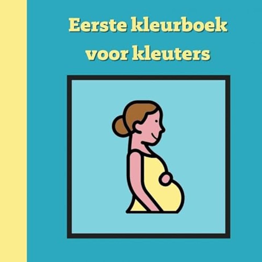 Eerste kleurboek voor kleuters :: Geboorte