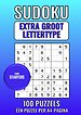 Sudoku Extra Groot Lettertype - voor Starters - 100 Puzzels - Eén Puzzel per A4-Pagina