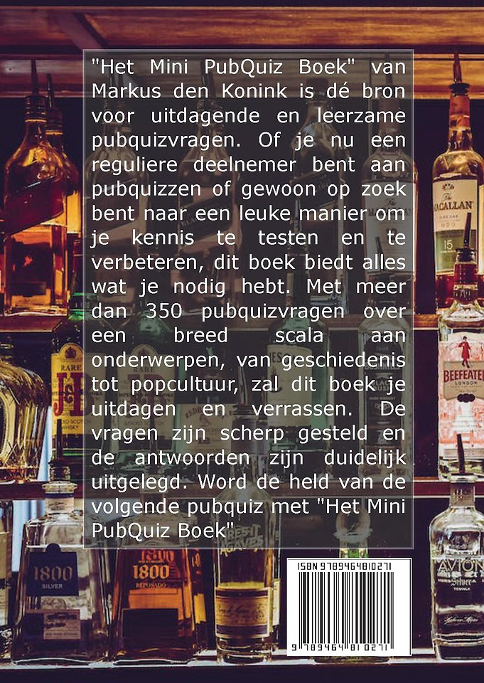 Het Mini PubQuiz Boek