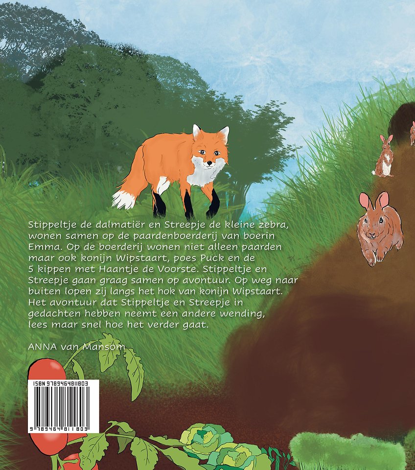 Stippeltje en Streepje