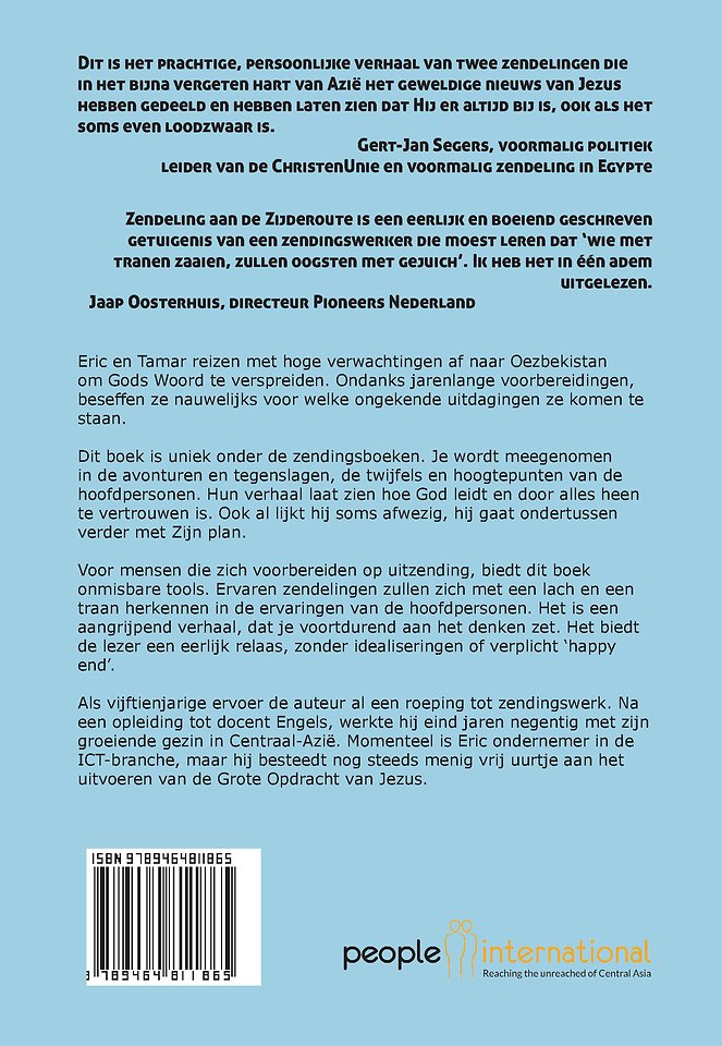Zendeling aan de Zijderoute