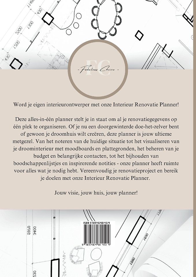Interieur renovatie planner