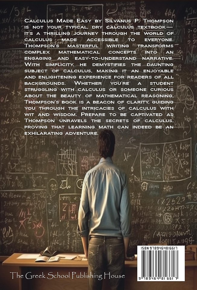 Calculus Made Easy