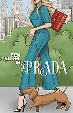Een teckel in Prada
