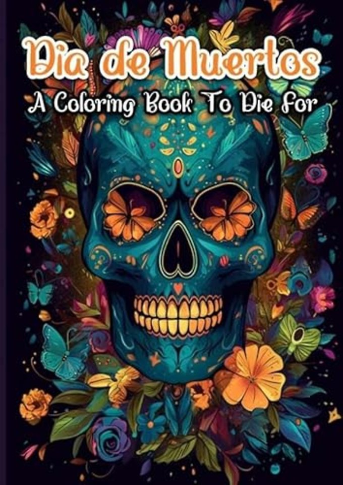 Dia de Muertos coloring book