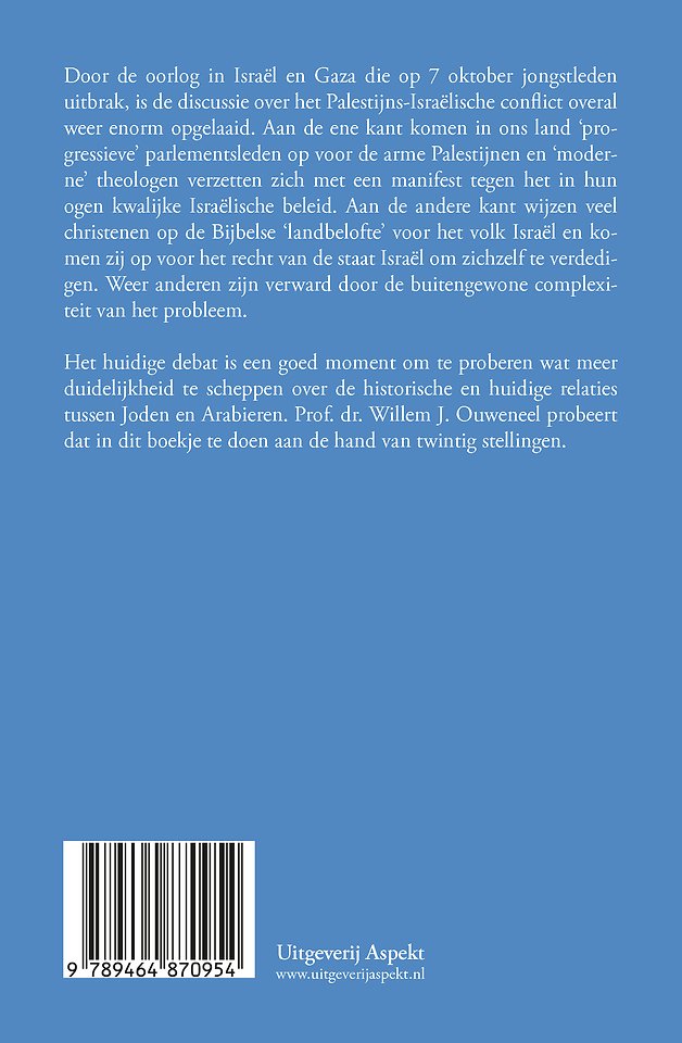 Wat iedere christen moet weten over Israël en de Palestijnen