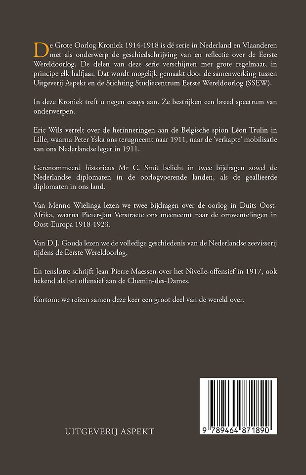 De Grote Oorlog | kroniek 1914 - 1918
