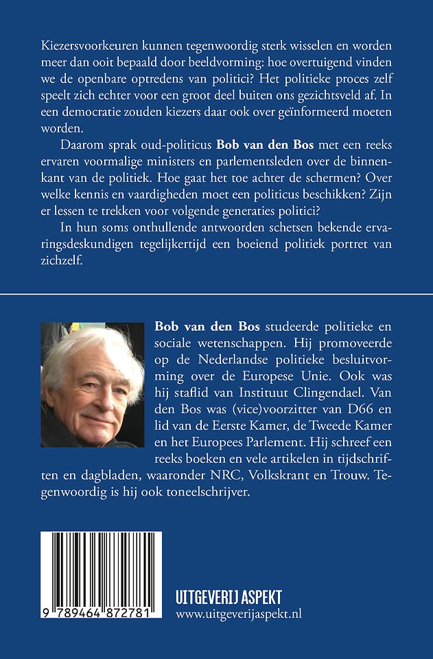 Politiek is een vak apart