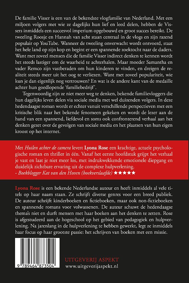 Huilen achter de camera