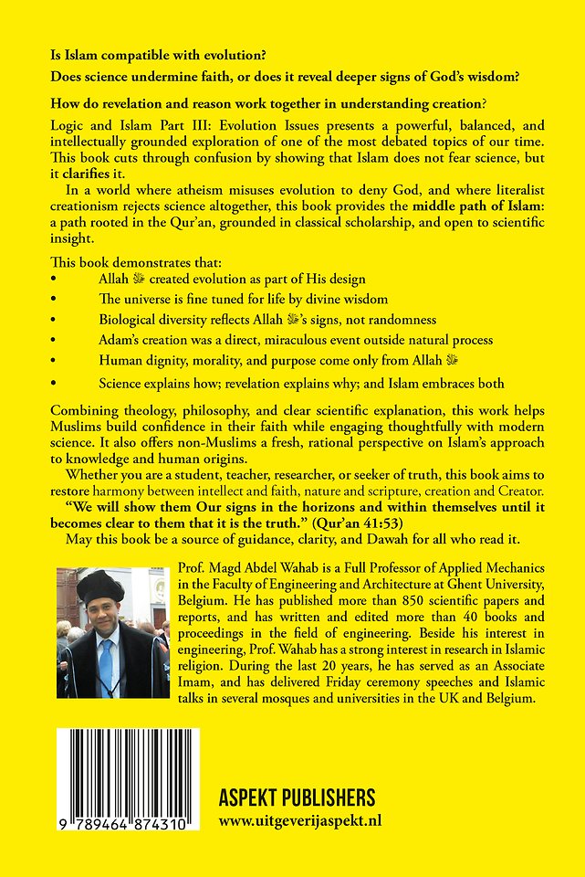 Logic and Islam Part III: Evolution issues