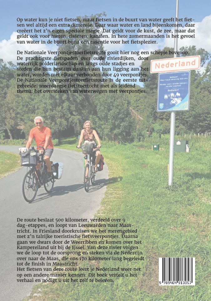 De nationale veerpontjestoerfietsroute