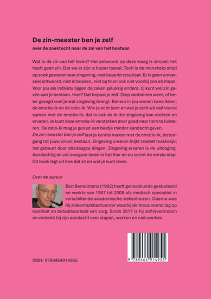 De zin-meester ben je zelf