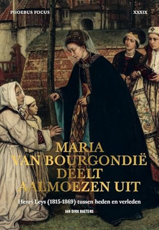 Maria van Bourgondië deelt aalmoezen uit