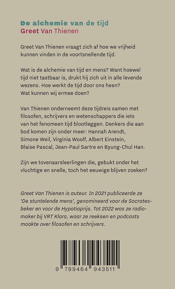 De alchemie van de tijd