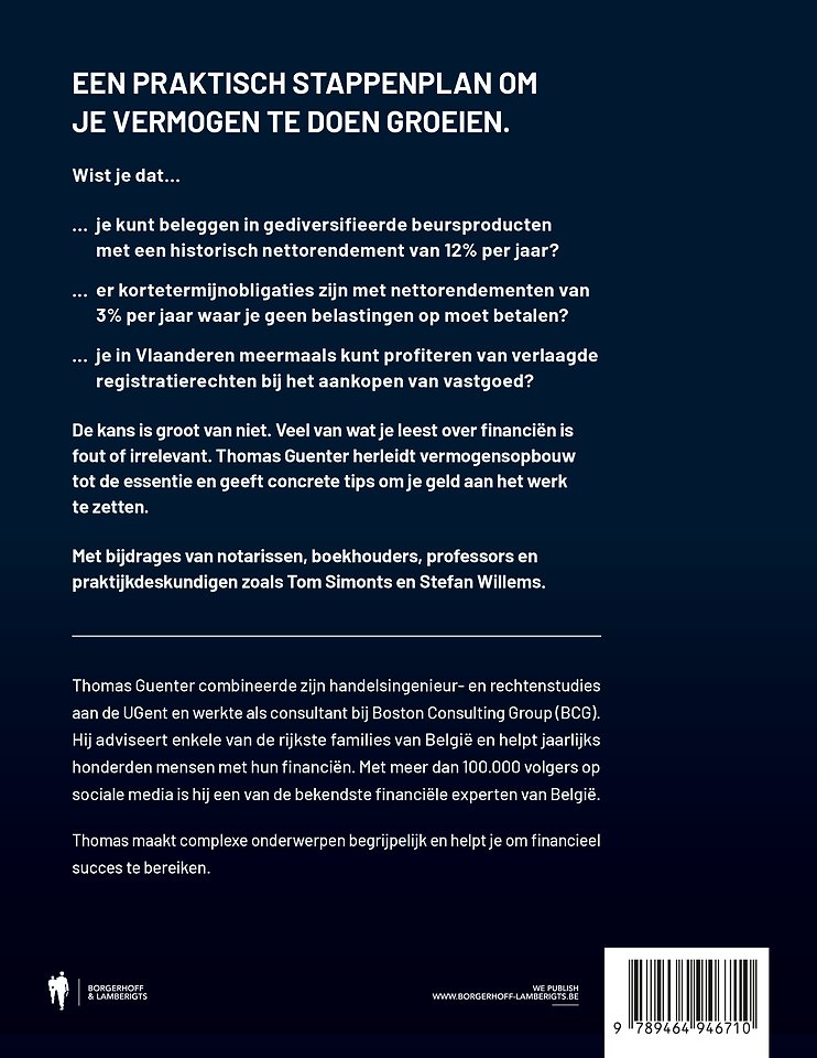 Personal finance met Thomas Guenter