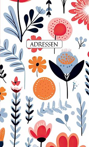 Adresboekje met Alfabet – Telefoonregister / Adressenboek