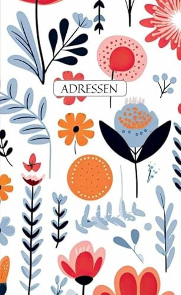 Adresboekje met Alfabet – Telefoonregister / Adressenboek