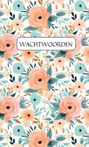 Wachtwoordenboekje met alfabet – Password Organizer - Wachtwoorden notitieboek