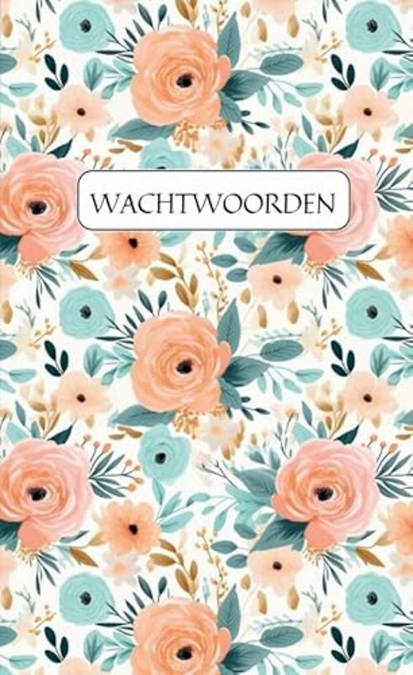Wachtwoordenboekje met alfabet – Password Organizer - Wachtwoorden notitieboek