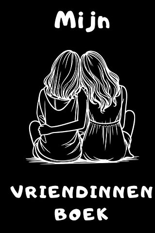 Tiener Vriendinnen Boek zwart