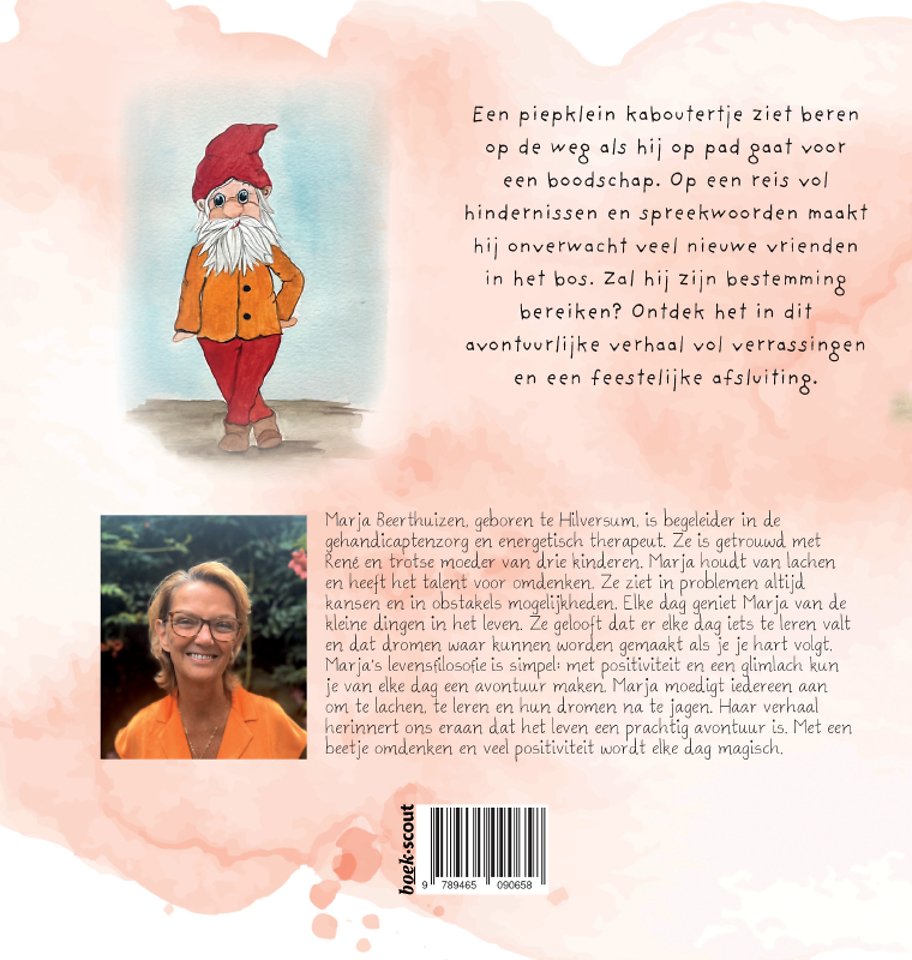 Het piepkleine kaboutertje ziet beren op de weg