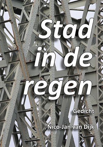 Stad in de regen.