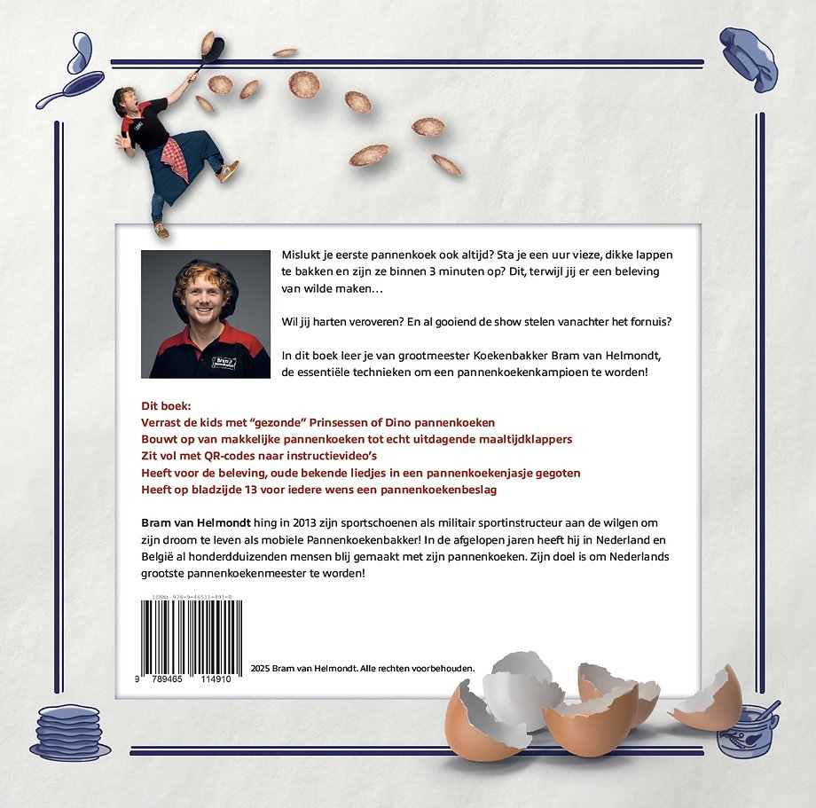 Het Kika-ntische Pannenkoekenboek!
