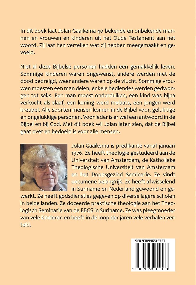 Bijbelse mensen aan het woord