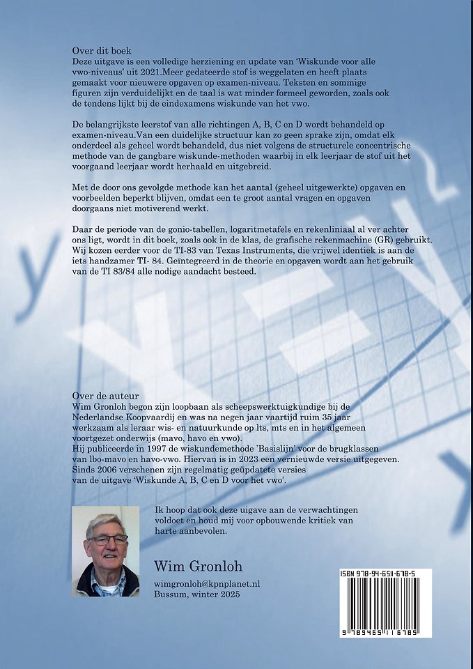 Wiskunde voor alle vwo-niveaus