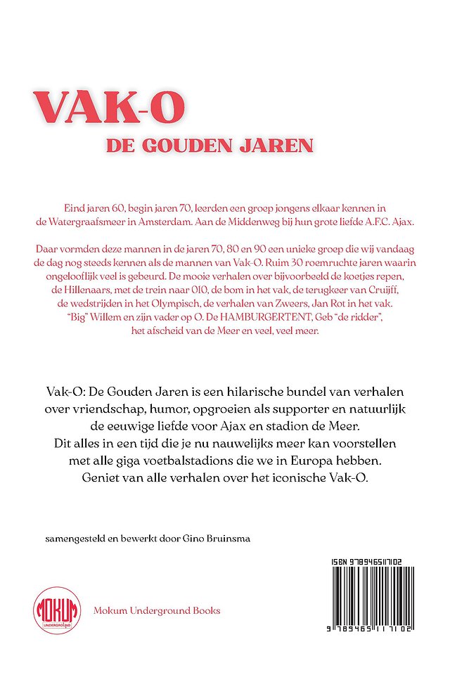 Vak-O: De Gouden Jaren
