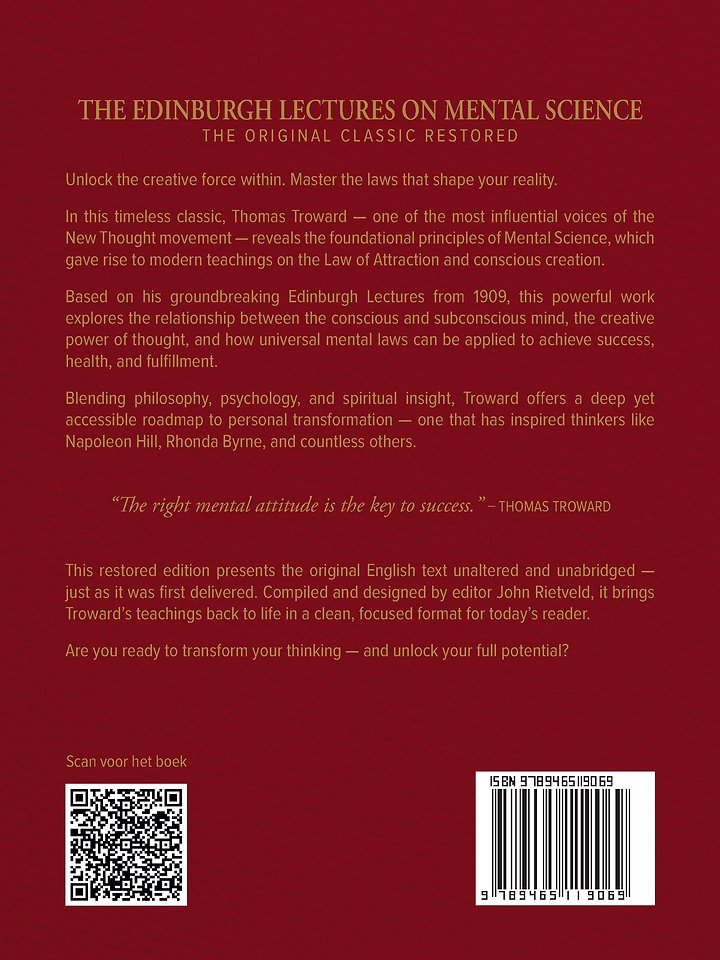 THE EDINBURGH LECTURES ON MENTAL SCIENCE