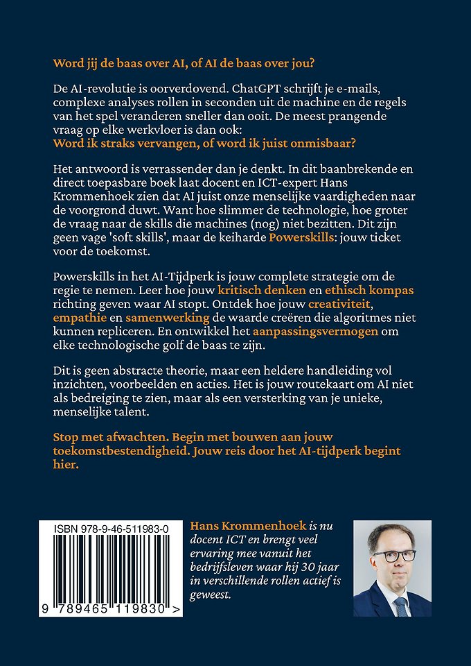 Powerskills in het AI-Tijdperk