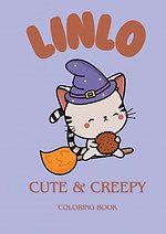 Cute & Creepy Coloring Book