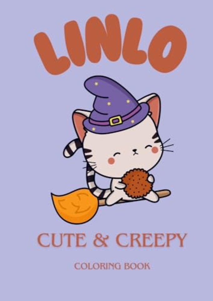Cute & Creepy Coloring Book