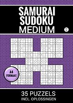 Samurai Sudoku - Medium - 35 Puzzels Incl. Oplossingen - Nr. 52