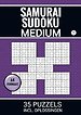 Samurai Sudoku - Medium - 35 Puzzels Incl. Oplossingen - Nr. 52