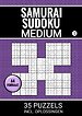 Samurai Sudoku - Medium - 35 Puzzels Incl. Oplossingen - Nr. 52