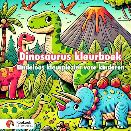 Dinosaurus kleurboek